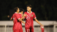 Tim U-22 Indonesia Bermain Imbang 1-1 Melawan Bhayangkara FC