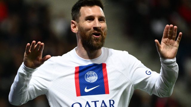 Lionel Messi Cetak Gol Membawa PSG Menang 2-0 Atas Nice