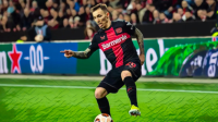 The players with the most assists in Europe's top leagues - Alex Grimaldo Bayer Leverkusen