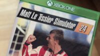 Matt Le Tissier Simulator 24 mock video game cover by Johnny Sharples.