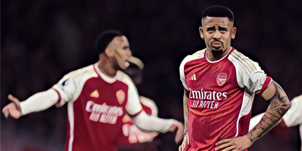 Arsenal striker Gabriel Jesus