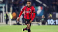 Manchester United transfer target Rafael Leao in action for AC Milan