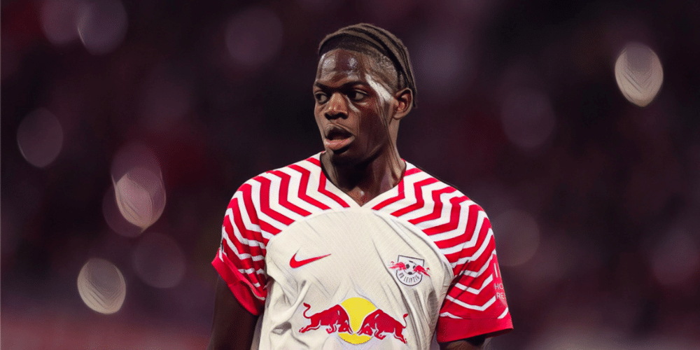 Manchester United and Chelsea are interested in signing RB Leipzig centre-back Castello Lukeba