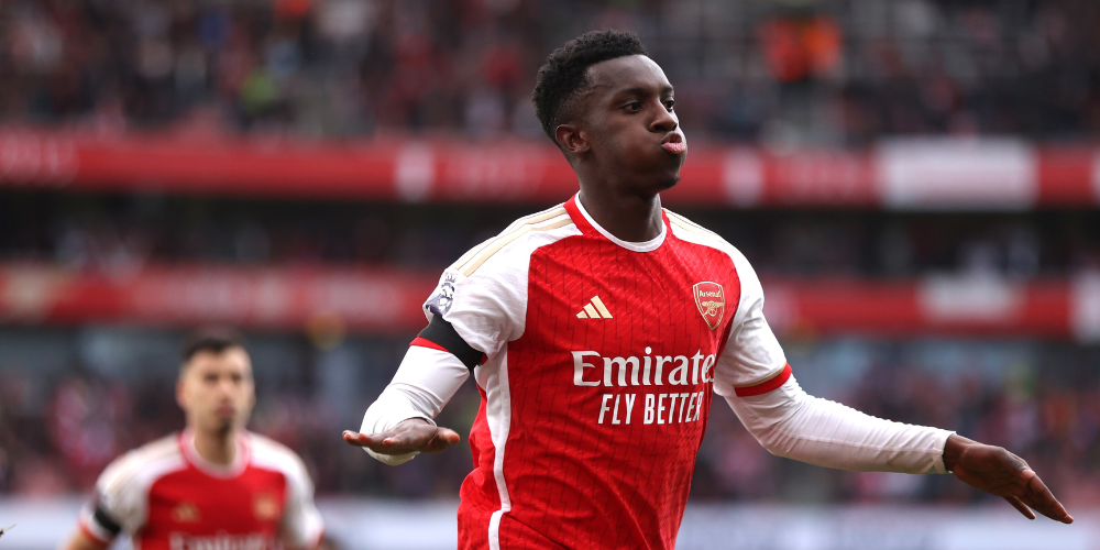 Arsenal looking to offload academy striker Eddie Nketiah