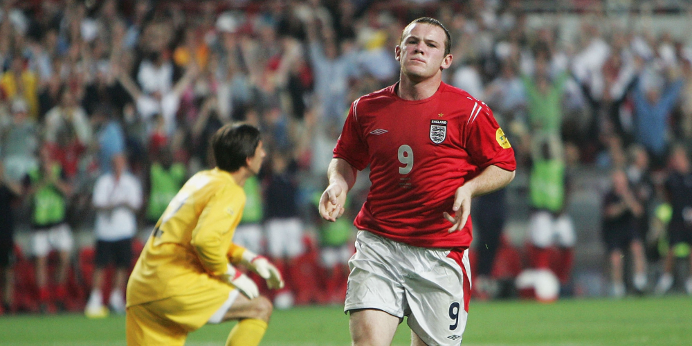 Wayne Rooney at Euro 2004 - A precocious phenomenon